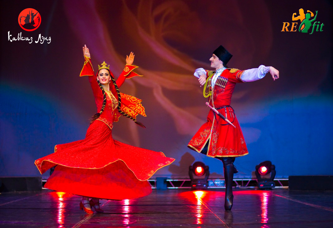 Занятия традиционными танцами Кавказа и Закавказья